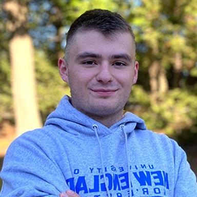 headshot of undergraduate admissions tour guide Ryan